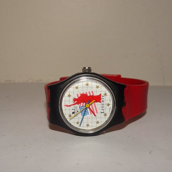 Vtg. 1886-1986 V Watch Statue of Liberty Watch - Picture 1 of 5